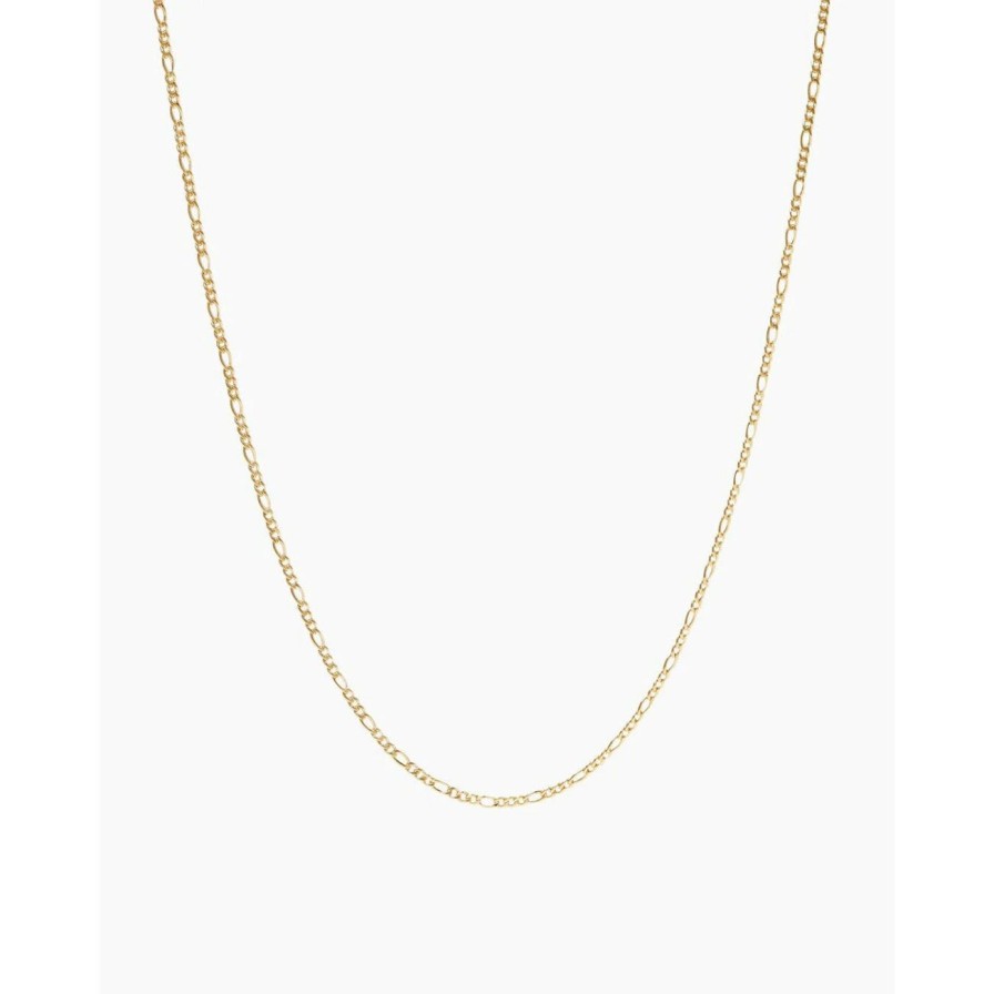 Women Slani Jewellery | Slani Dainty Figaro Chain Necklace