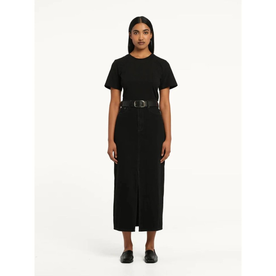 Women Nobody Denim Basics | Nobody Denim Avery Skirt - Element (Black)