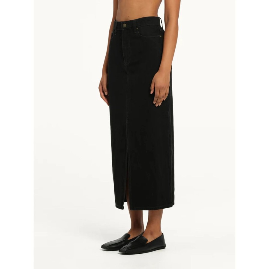 Women Nobody Denim Basics | Nobody Denim Avery Skirt - Element (Black)