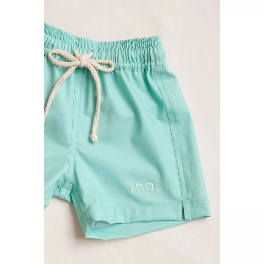 Little Ones. Ina Swim Swim | Ina Swim Sea Shorts - Mint