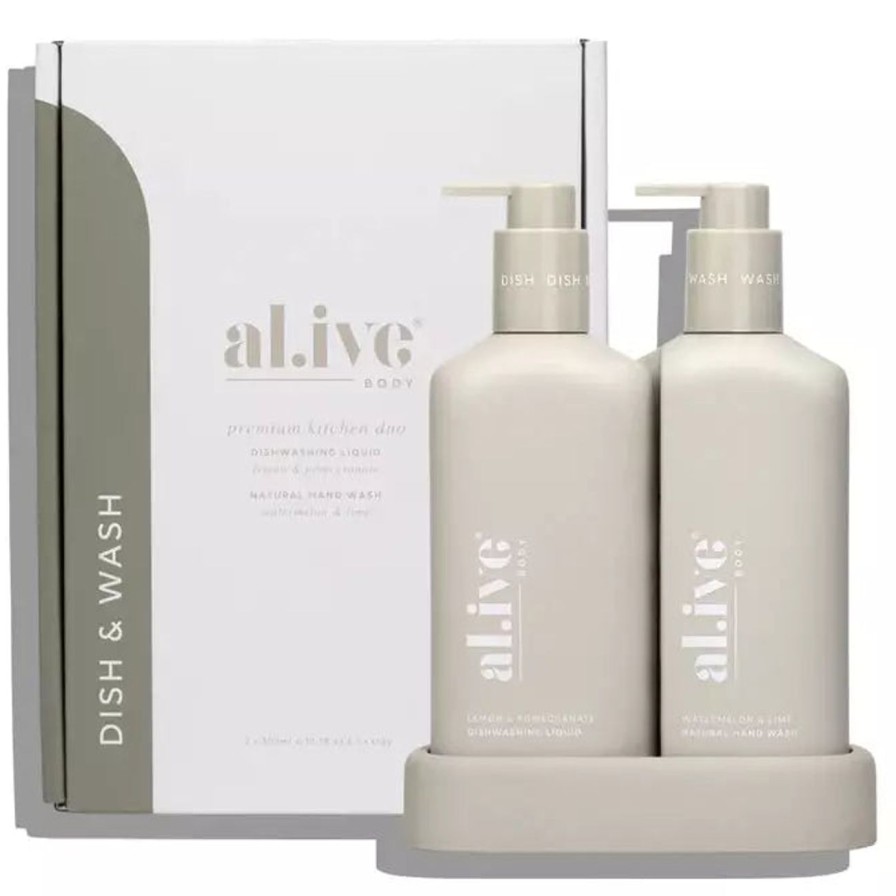 Home & Gift. Al.ive Body Skincare | Al.Ive Hand Wash & Dishwashing Liquid Duo