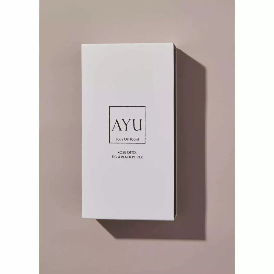 Home & Gift. AYU Skincare | Ayu Body Oil - Rose Otto, Fig & Black Pepper