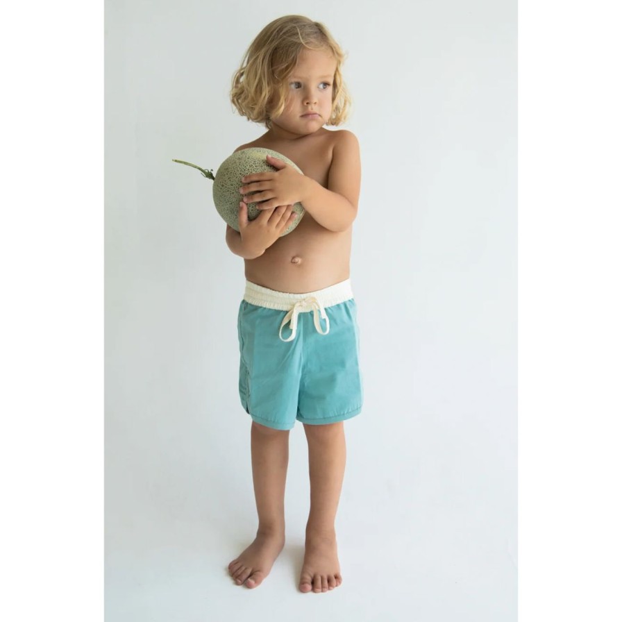 Little Ones. Illoura The Label Clothing | Illoura The Label Board Short - Ocean