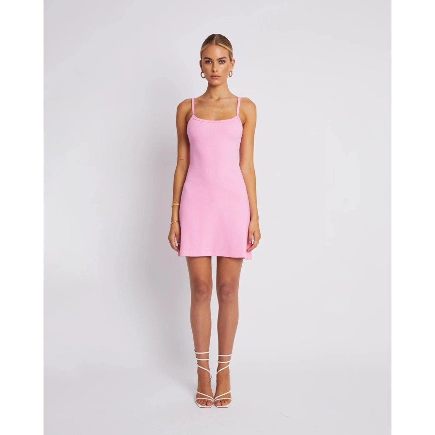 Women Summi Summi Dresses | Summi Summi A Line Dress - Candy Pink