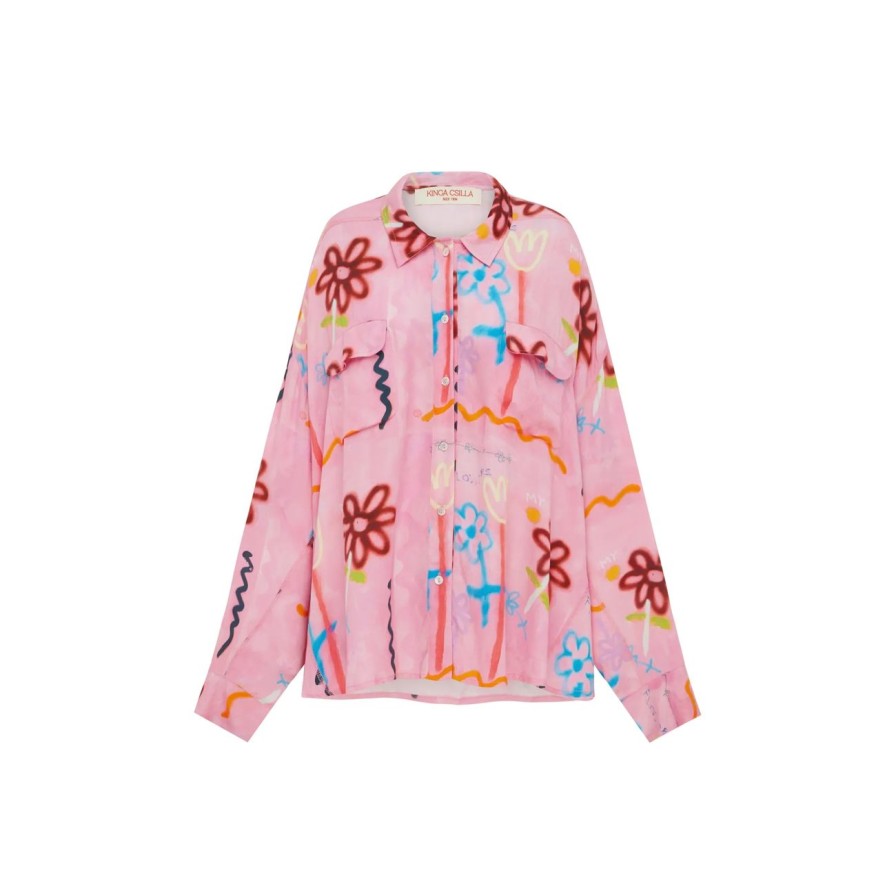 Women Kinga Csilla Tops | Kinga Csilla Lucky Charm Kite Shirt