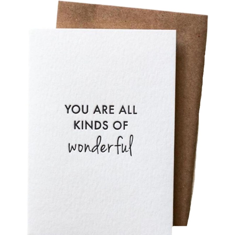 Home & Gift. Clare Bernadette Cards & Stationary | Clare Bernadette 'Wonderful'