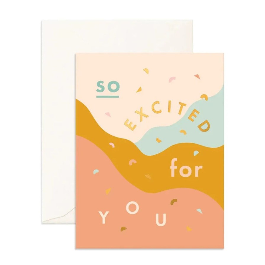 Home & Gift. Fox & Fallow Cards & Stationary | Fox & Fallow So Excited Still Life