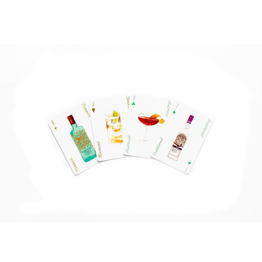 Home & Gift. Hardie Grant Cocktail Mixes & Non-Alcoholic Drinks | Gin Rummy Playing Cards