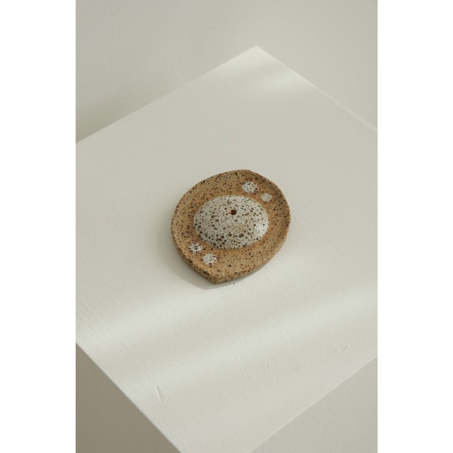 Home & Gift. Rachel Charge Ceramics & Vases | Rachel Charge Seer Incense Holder - Speckle/White