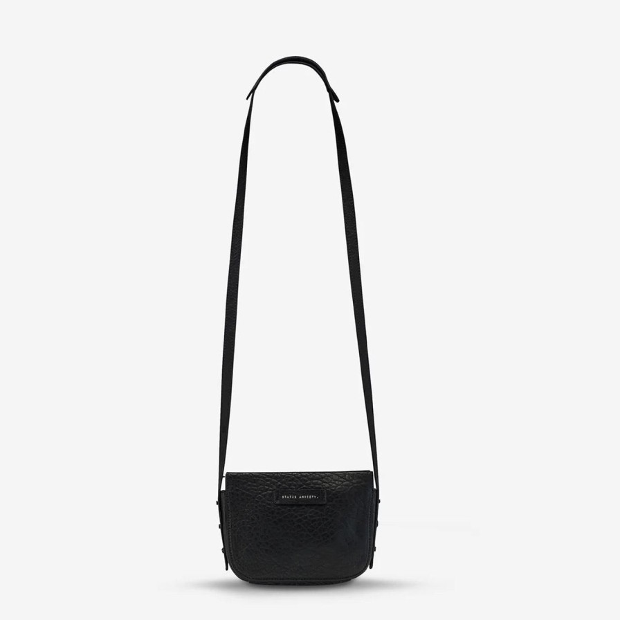 Women Status Anxiety Bags | Status Anxiety In Her Command Bag - Black Bubble